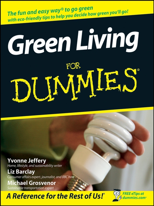 Title details for Green Living For Dummies by Yvonne Jeffery - Available